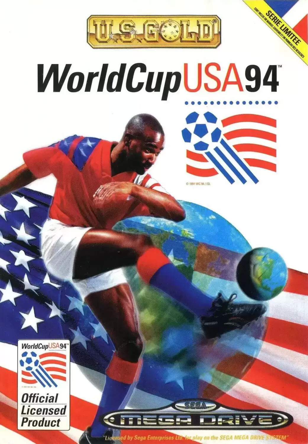 FR - Jeux Mega Drive Français - World Cup USA \'94