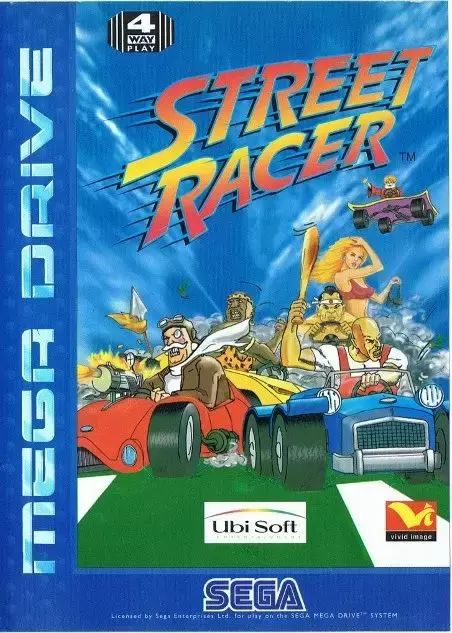 ITA - Italian Mega Drive Games - Street Racer