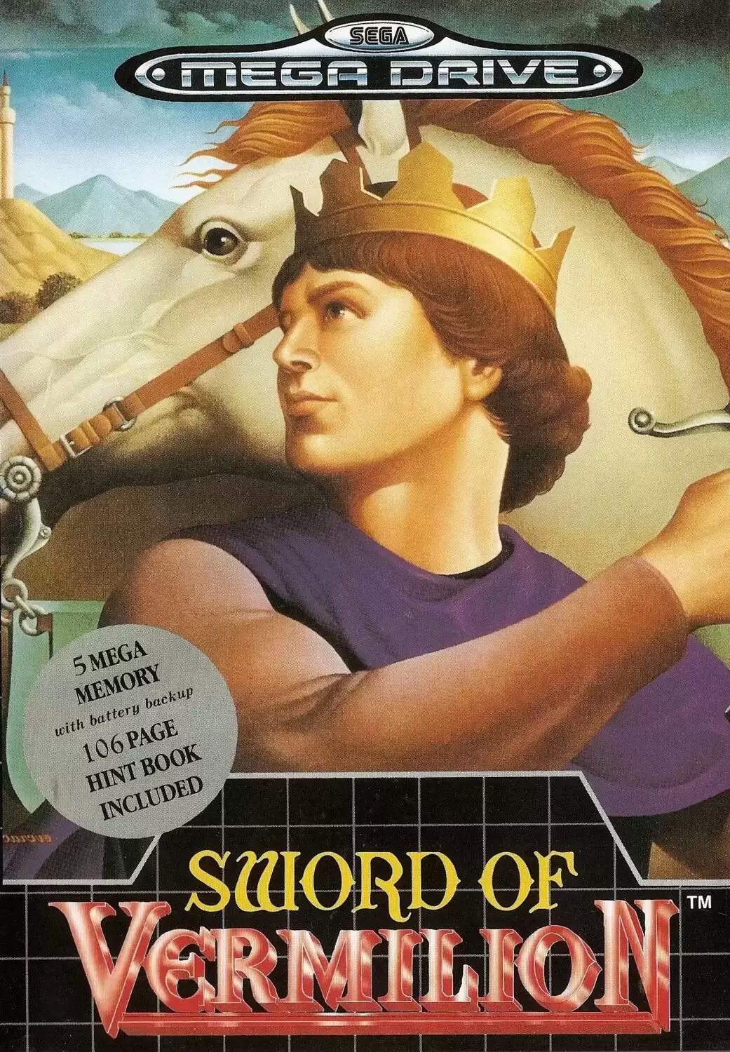 UK - Jeux Mega Drive Royaume-Uni - Sword of Vermilion