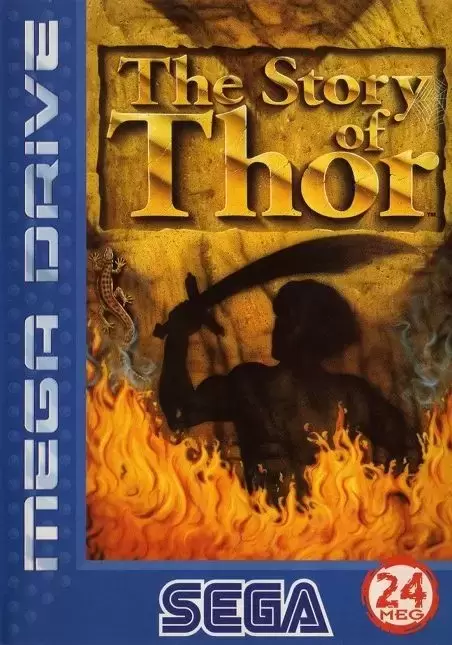 UK Mega Drive Games - The Story of Thor - A Successor of The Light