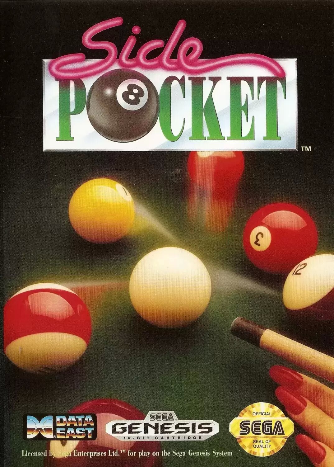 US - Jeux SEGA Genesis - Side Pocket