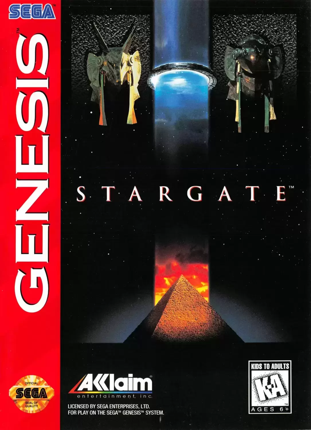 US - Sega Genesis Games - Stargate