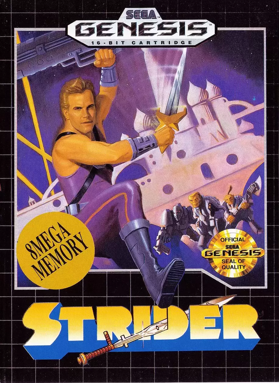 US - Sega Genesis Games - Strider