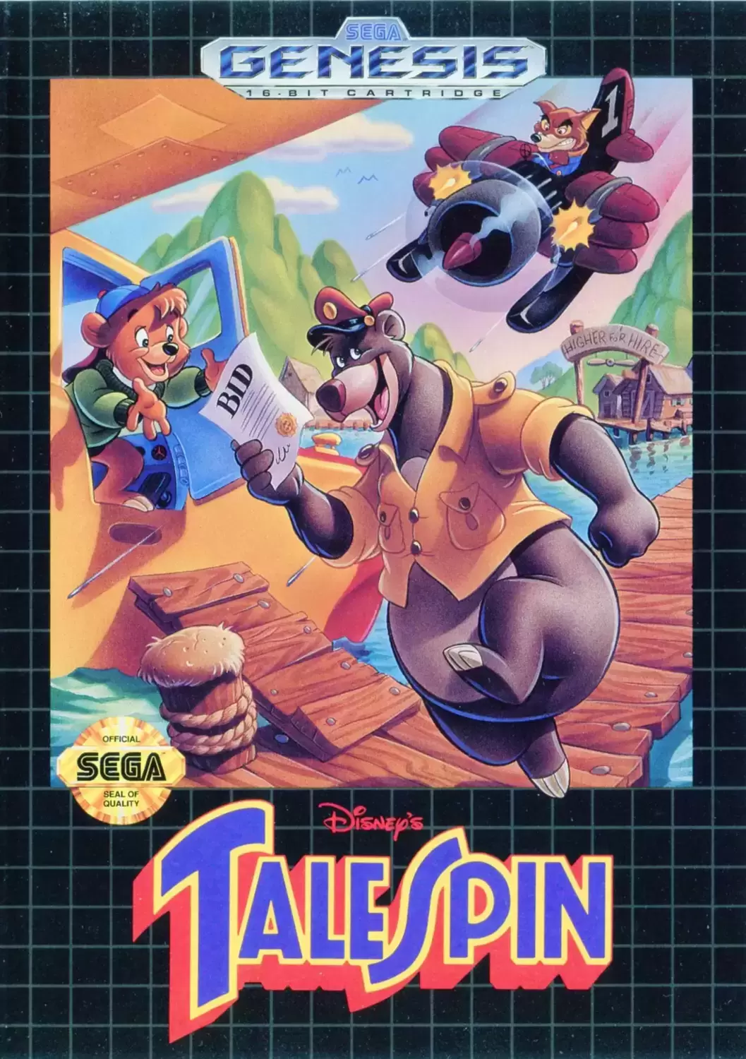 US - Sega Genesis Games - Talespin