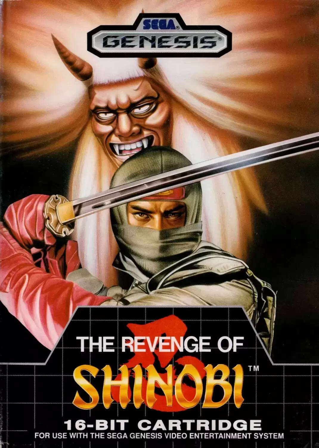 US - Jeux SEGA Genesis - The Revenge of Shinobi