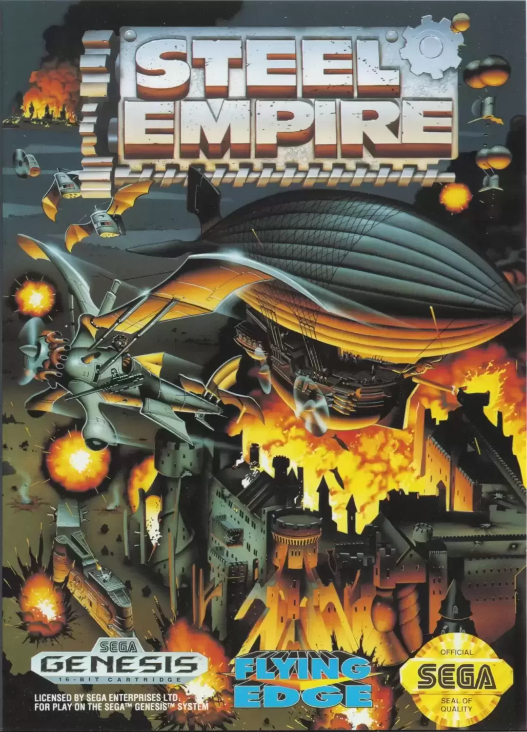 US - Jeux SEGA Genesis - The Steel Empire