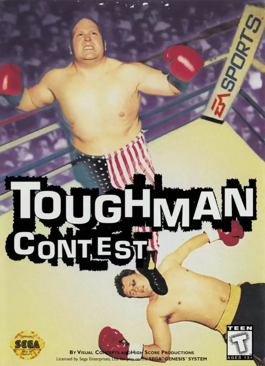 US - Sega Genesis Games - Toughman Contest