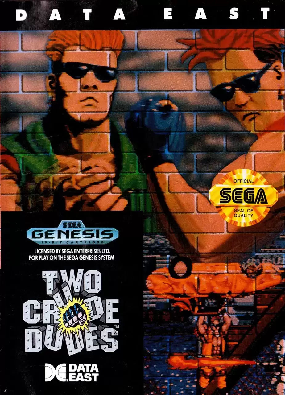 US - Jeux SEGA Genesis - Two Crude Dudes