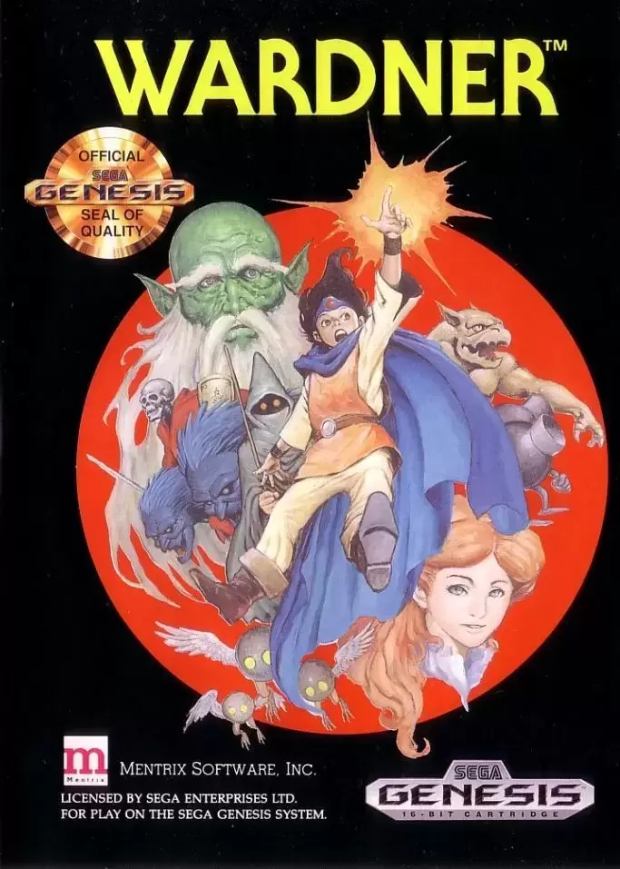 US - Jeux SEGA Genesis - Wardner