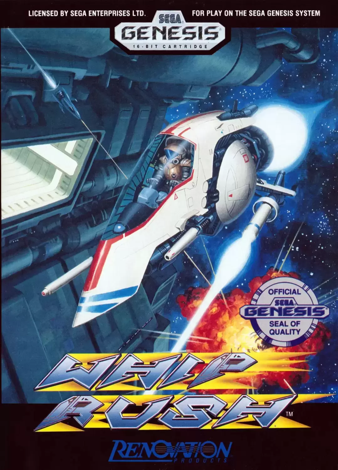 US - Jeux SEGA Genesis - Whip Rush