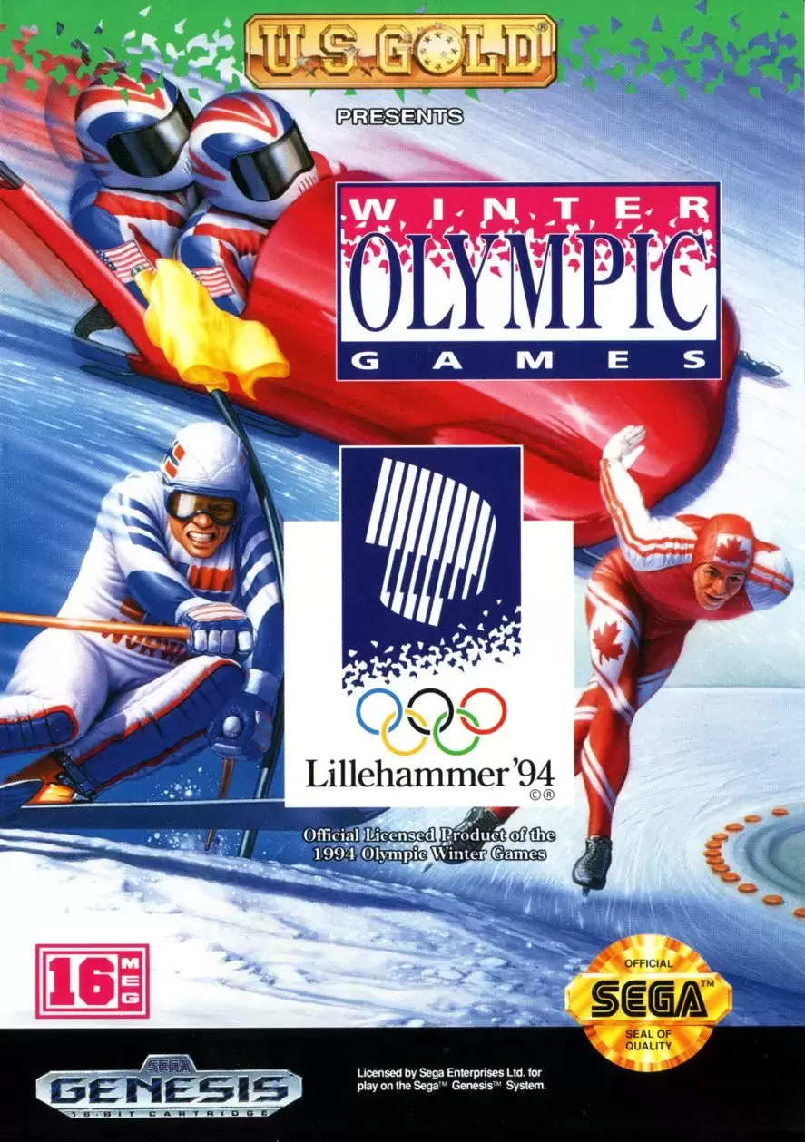 US - Jeux SEGA Genesis - Winter Olympics