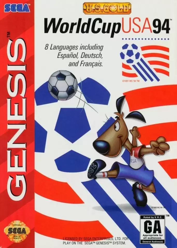 US - Jeux SEGA Genesis - World Cup USA \'94
