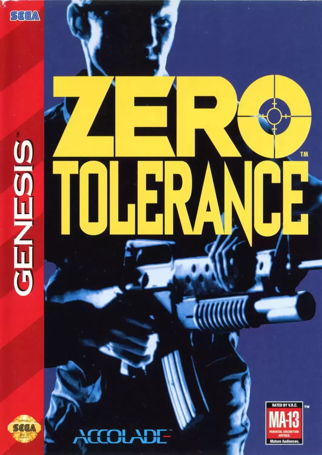 US - Sega Genesis Games - Zero Tolerance