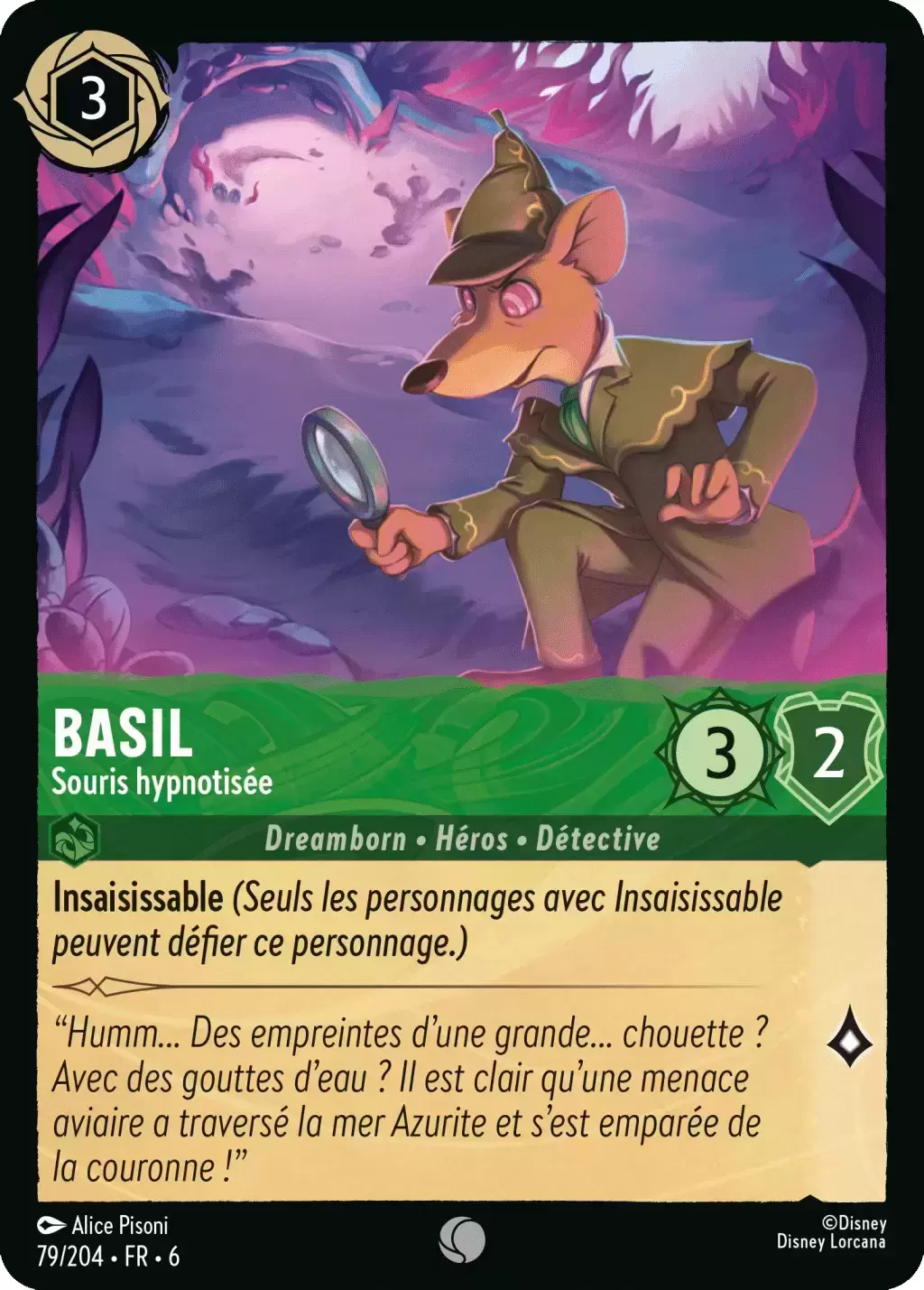 La Mer Azurite - Chapitre 6 - Basil, Souris hypnotisée
