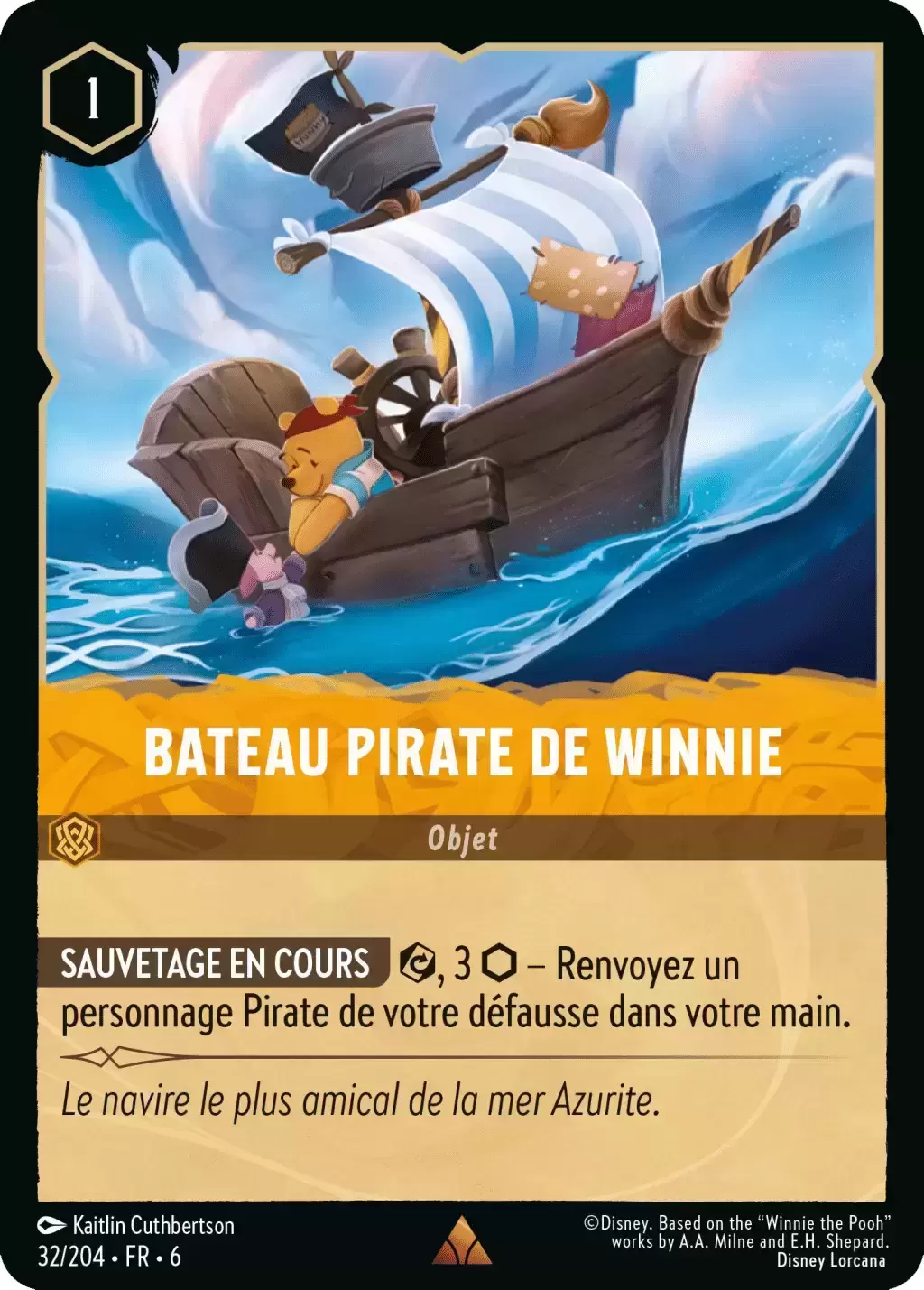 La Mer Azurite - Chapitre 6 - Bateau pirate de Winnie