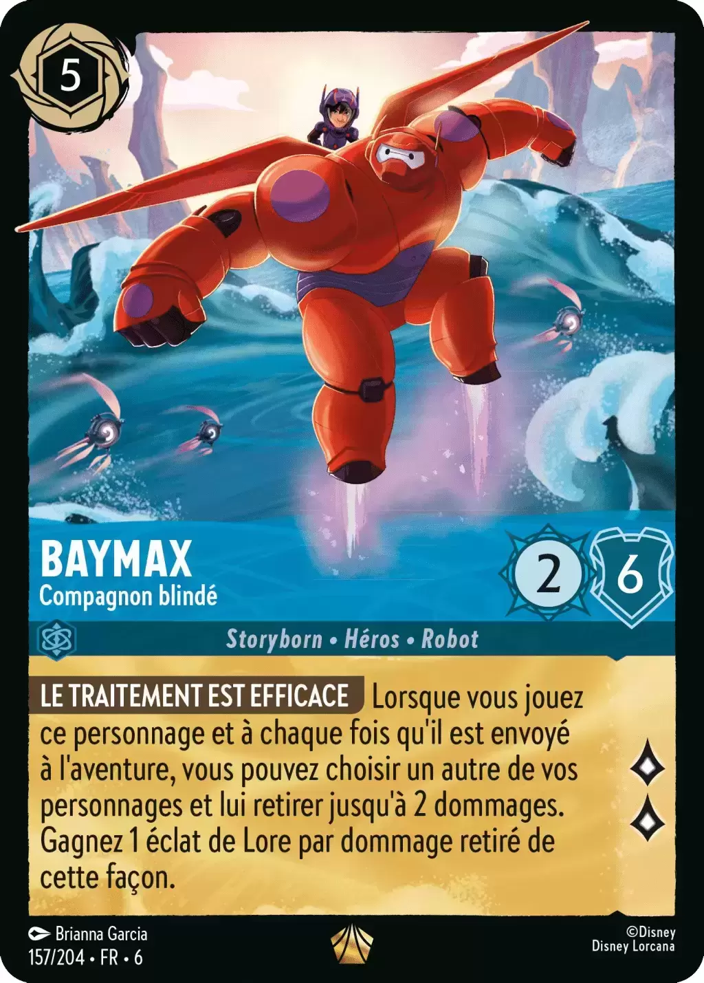 La Mer Azurite - Chapitre 6 - Baymax, Compagnon blindé