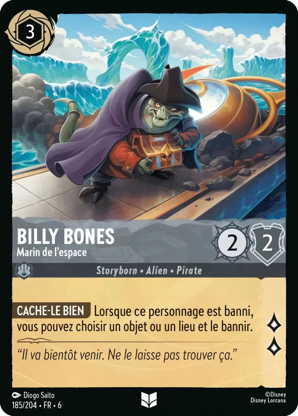 La Mer Azurite - Chapitre 6 - Billy Bones, Marin de l\'espace