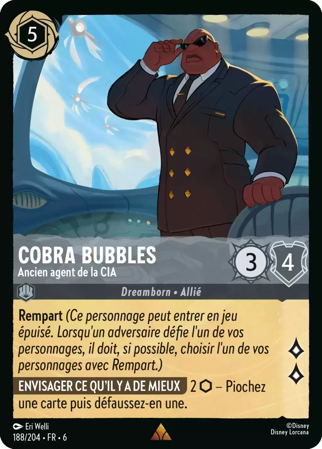 La Mer Azurite - Chapitre 6 - Cobra Bubbles, Ancien agent de la CIA