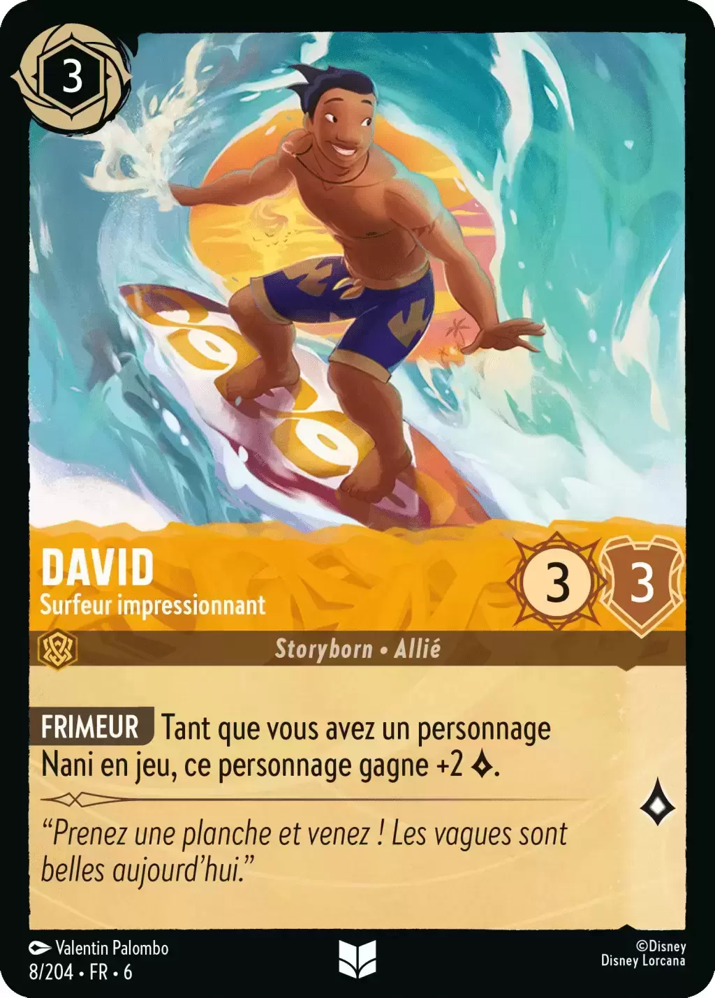 La Mer Azurite - Chapitre 6 - David, Surfeur impressionnant
