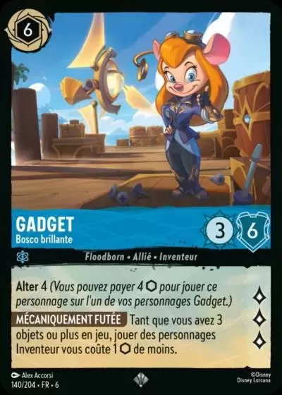 La Mer Azurite - Chapitre 6 - Gadget, Bosco brillante