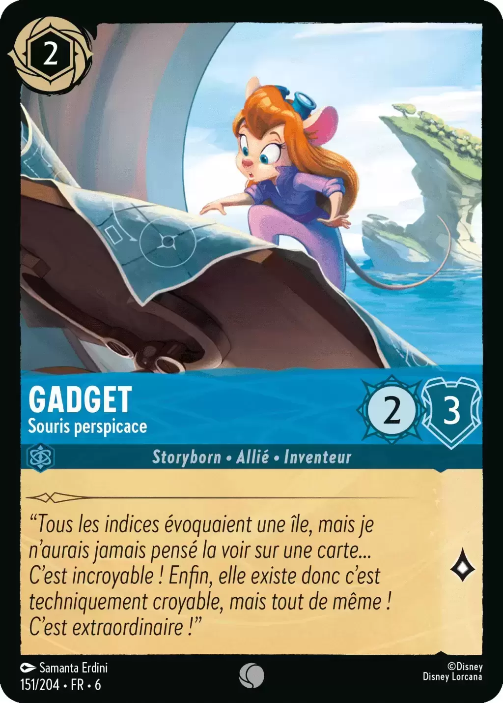 La Mer Azurite - Chapitre 6 - Gadget, Souris perspicace