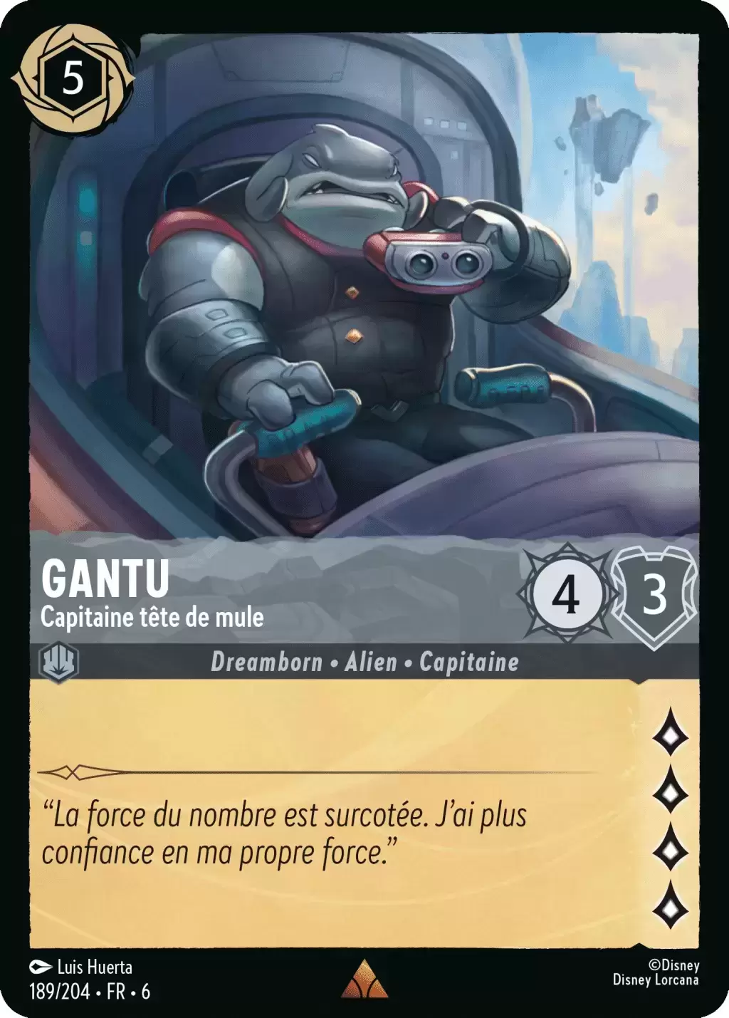 La Mer Azurite - Chapitre 6 - Gantu, Capitaine tête de mule