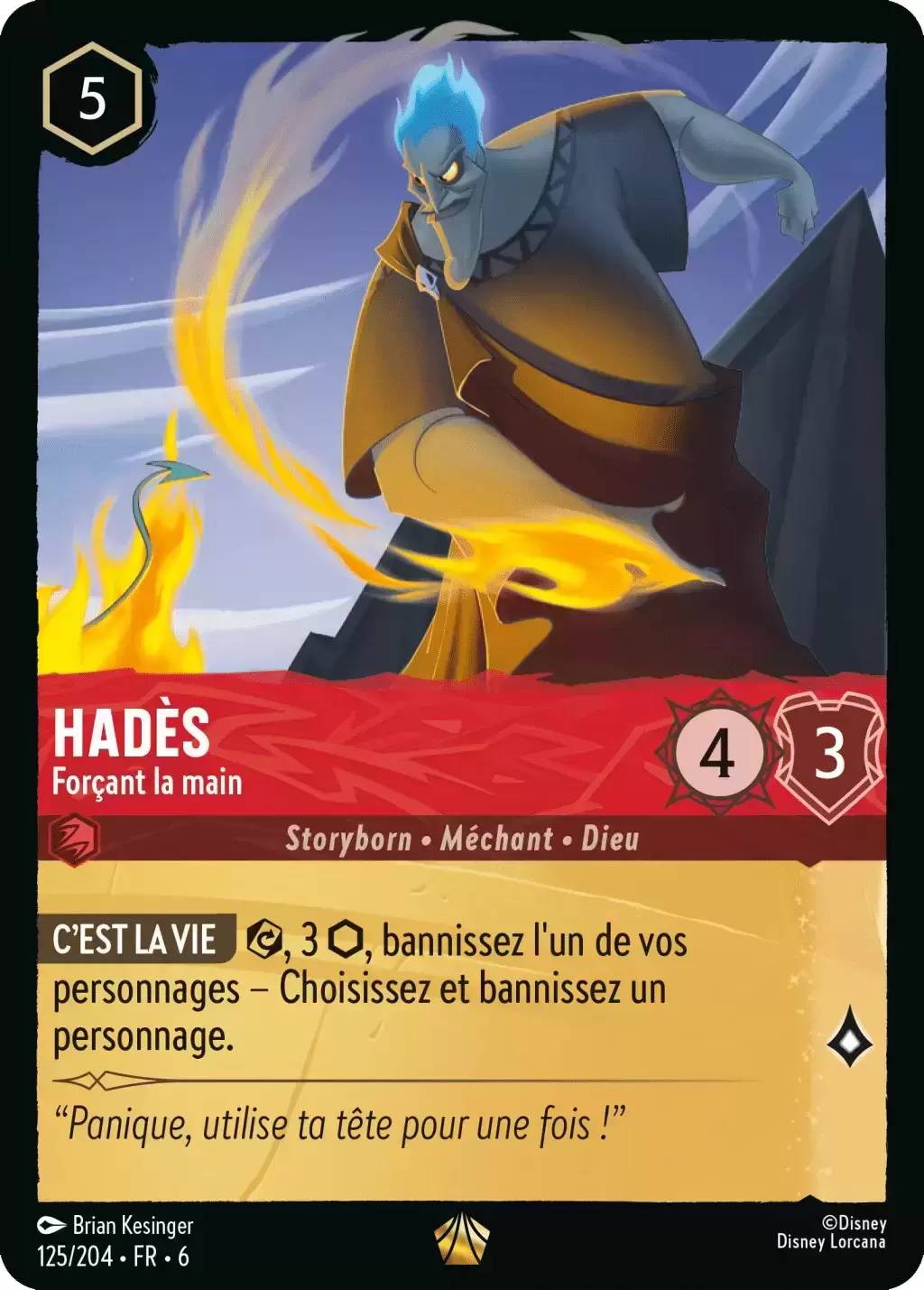 La Mer Azurite - Chapitre 6 - Hadès, Forçant la main