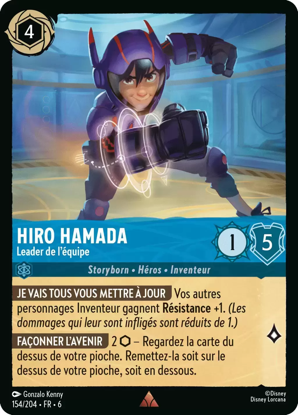 La Mer Azurite - Chapitre 6 - Hiro Hamada, Leader de l\'équipe