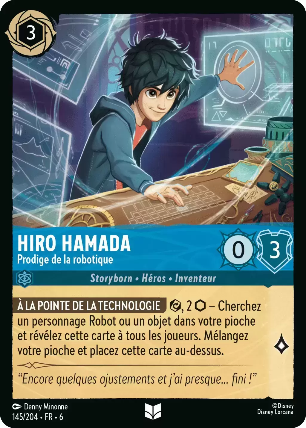 La Mer Azurite - Chapitre 6 - Hiro Hamada, Prodige de la robotique