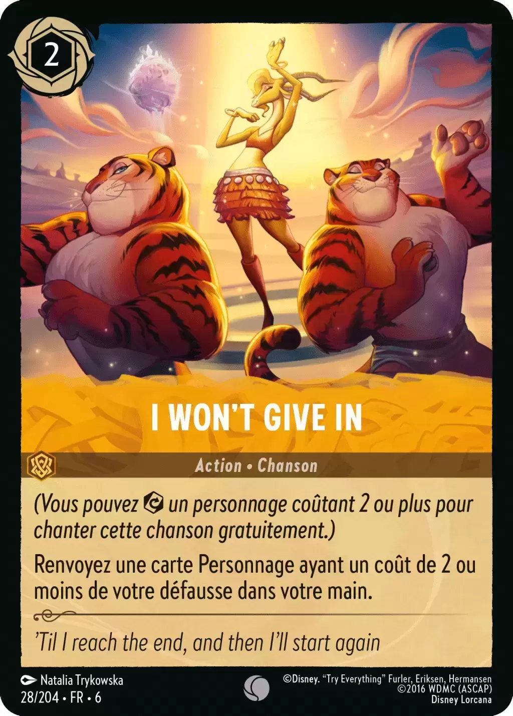 La Mer Azurite - Chapitre 6 - I Won\'t Give In