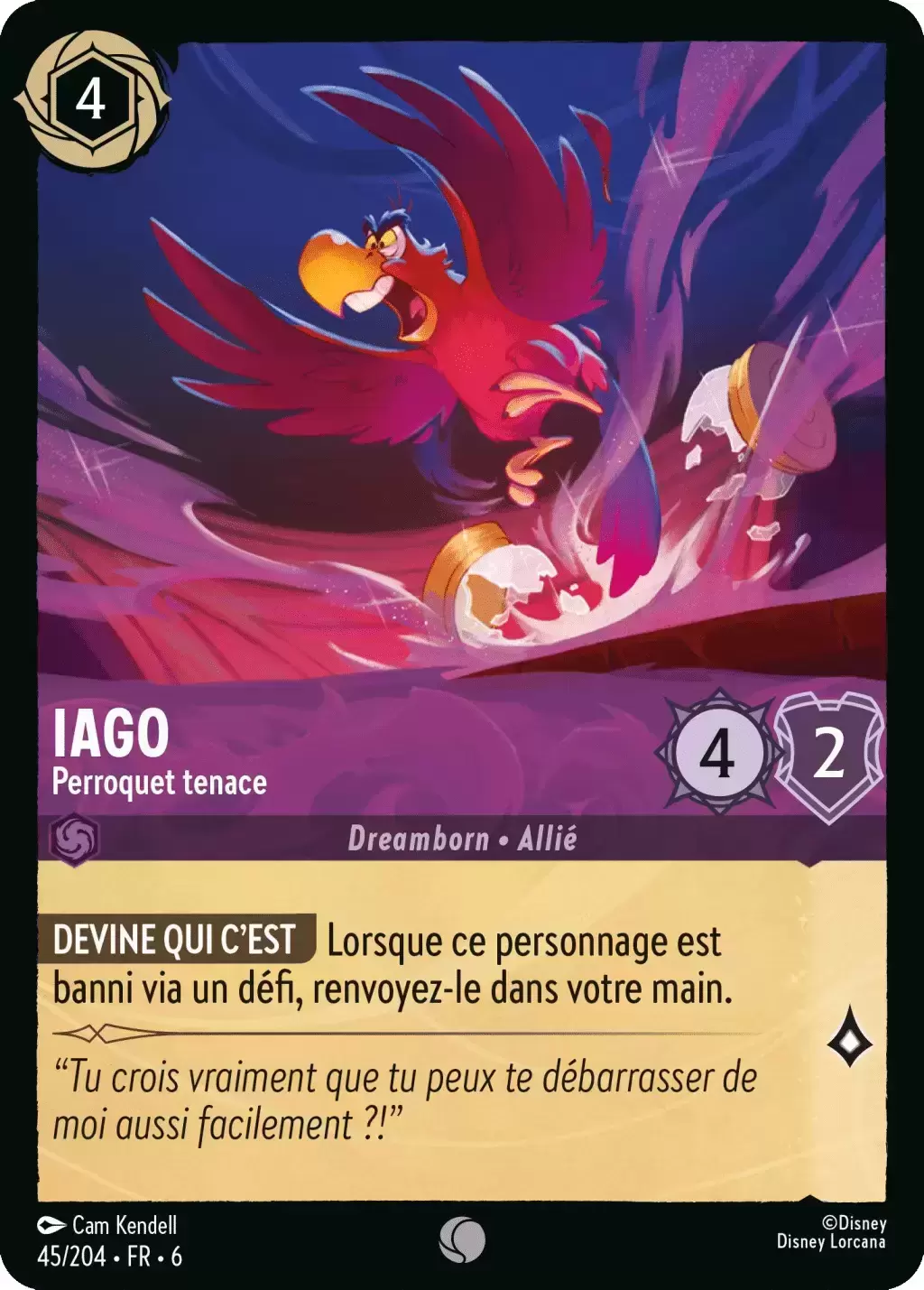 La Mer Azurite - Chapitre 6 - Iago, Perroquet tenace