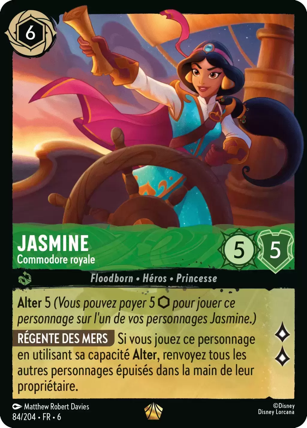 La Mer Azurite - Chapitre 6 - Jasmine, Commodore royale