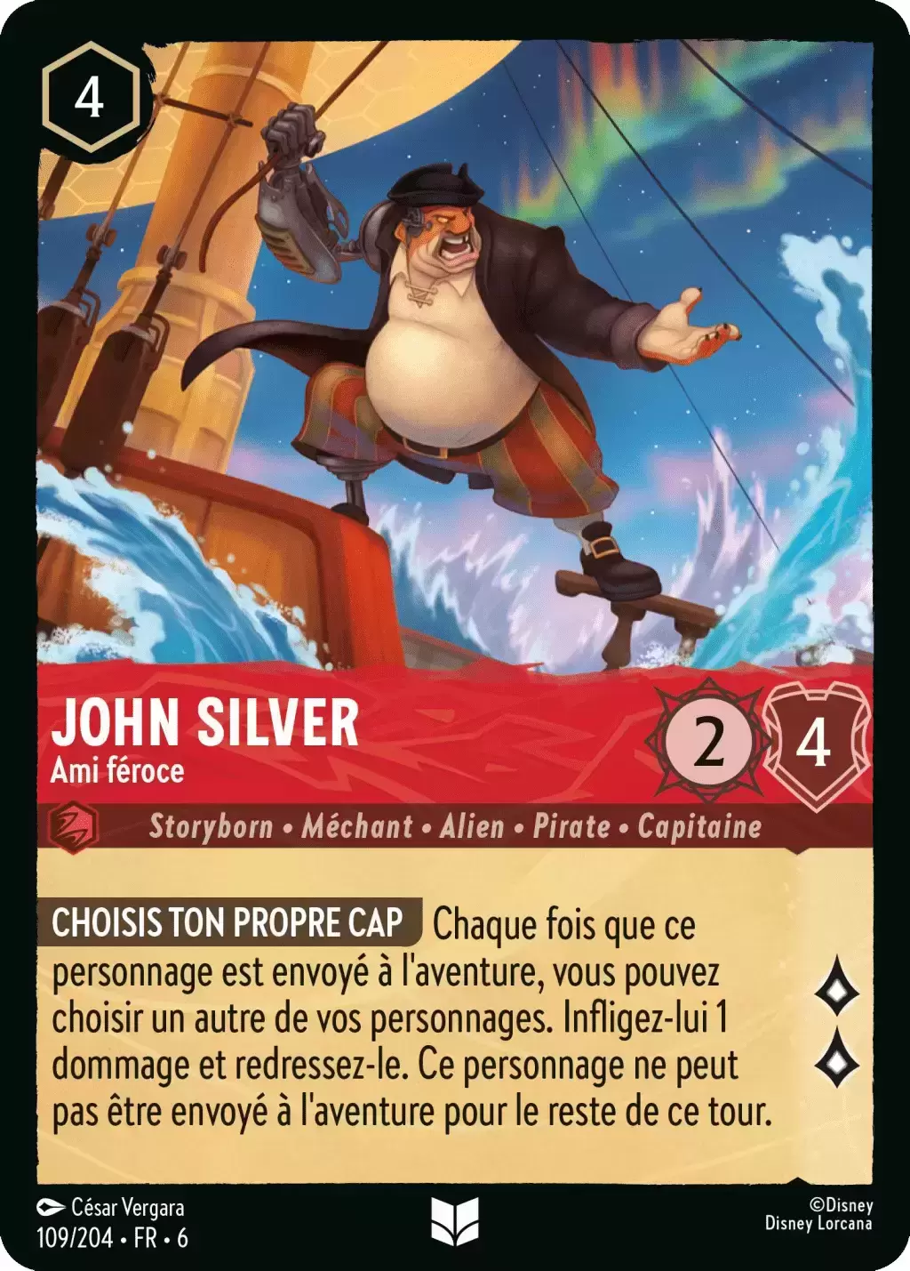 La Mer Azurite - Chapitre 6 - John Silver, Ami féroce