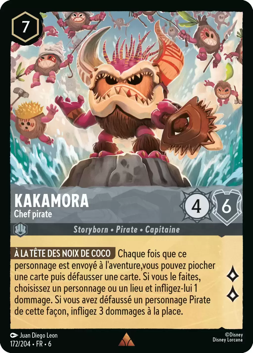 La Mer Azurite - Chapitre 6 - Kakamora, Chef pirate