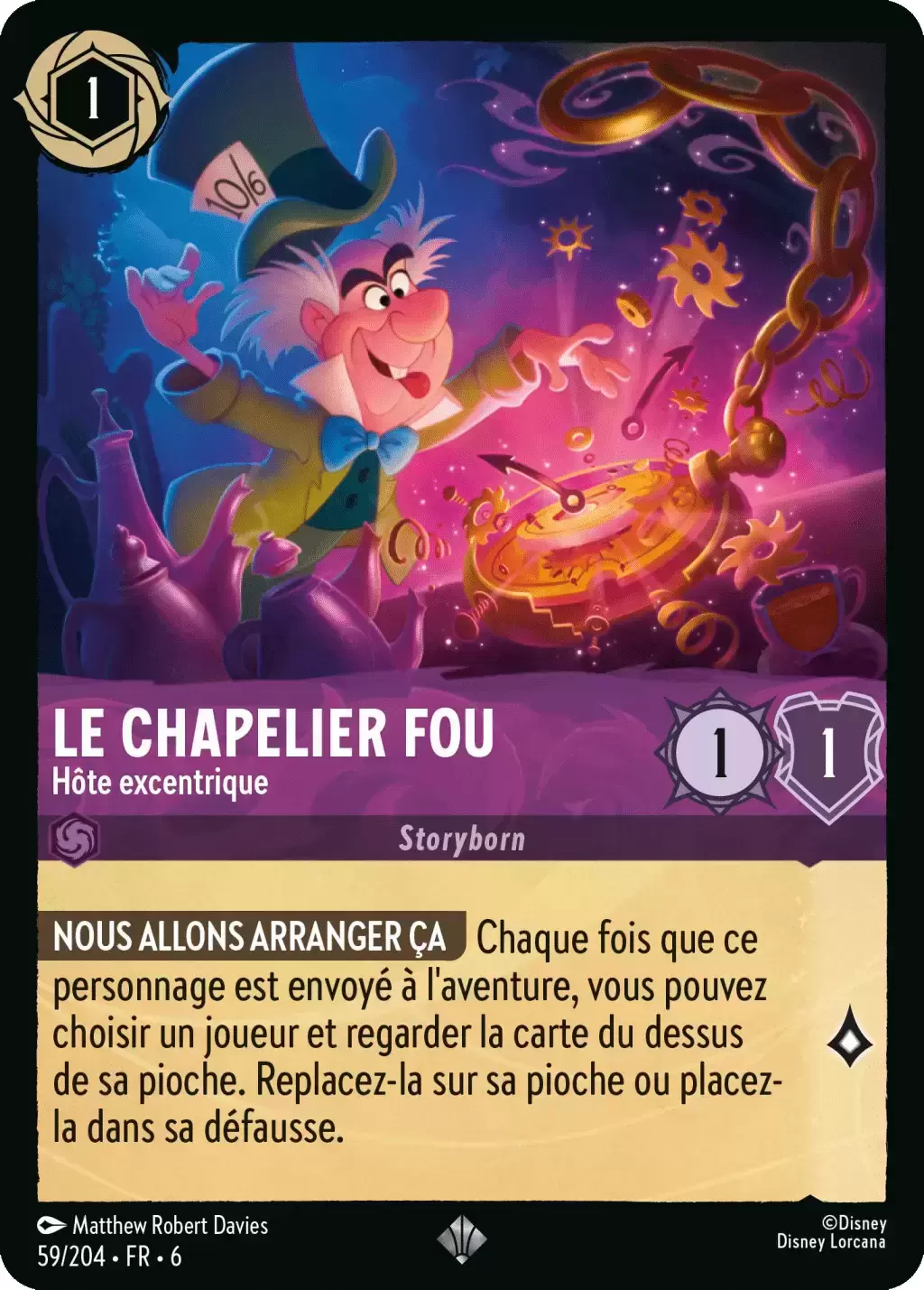 La Mer Azurite - Chapitre 6 - Le Chapelier Fou, Hôte excentrique