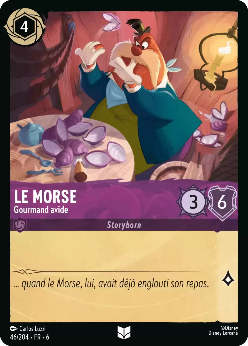 La Mer Azurite - Chapitre 6 - Le Morse, Gourmand avide