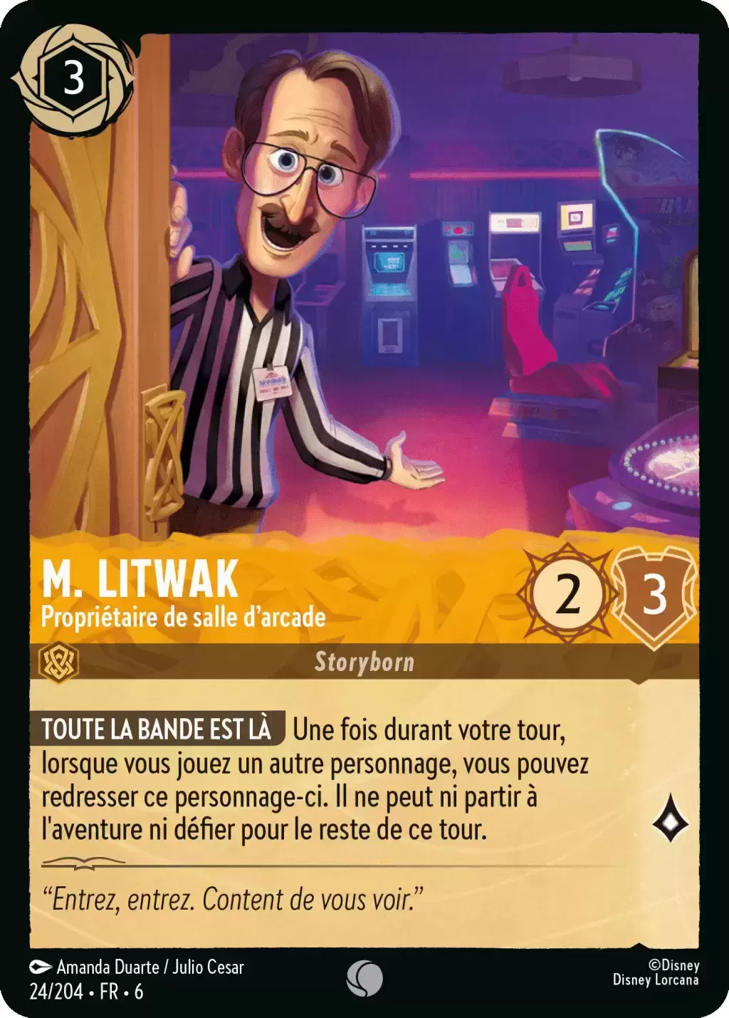 La Mer Azurite - Chapitre 6 - M. Litwak, Propriétaire de salle d\'arcade