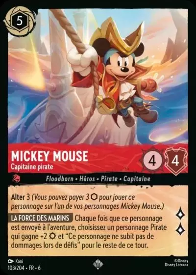 La Mer Azurite - Chapitre 6 - Mickey Mouse, Capitaine pirate
