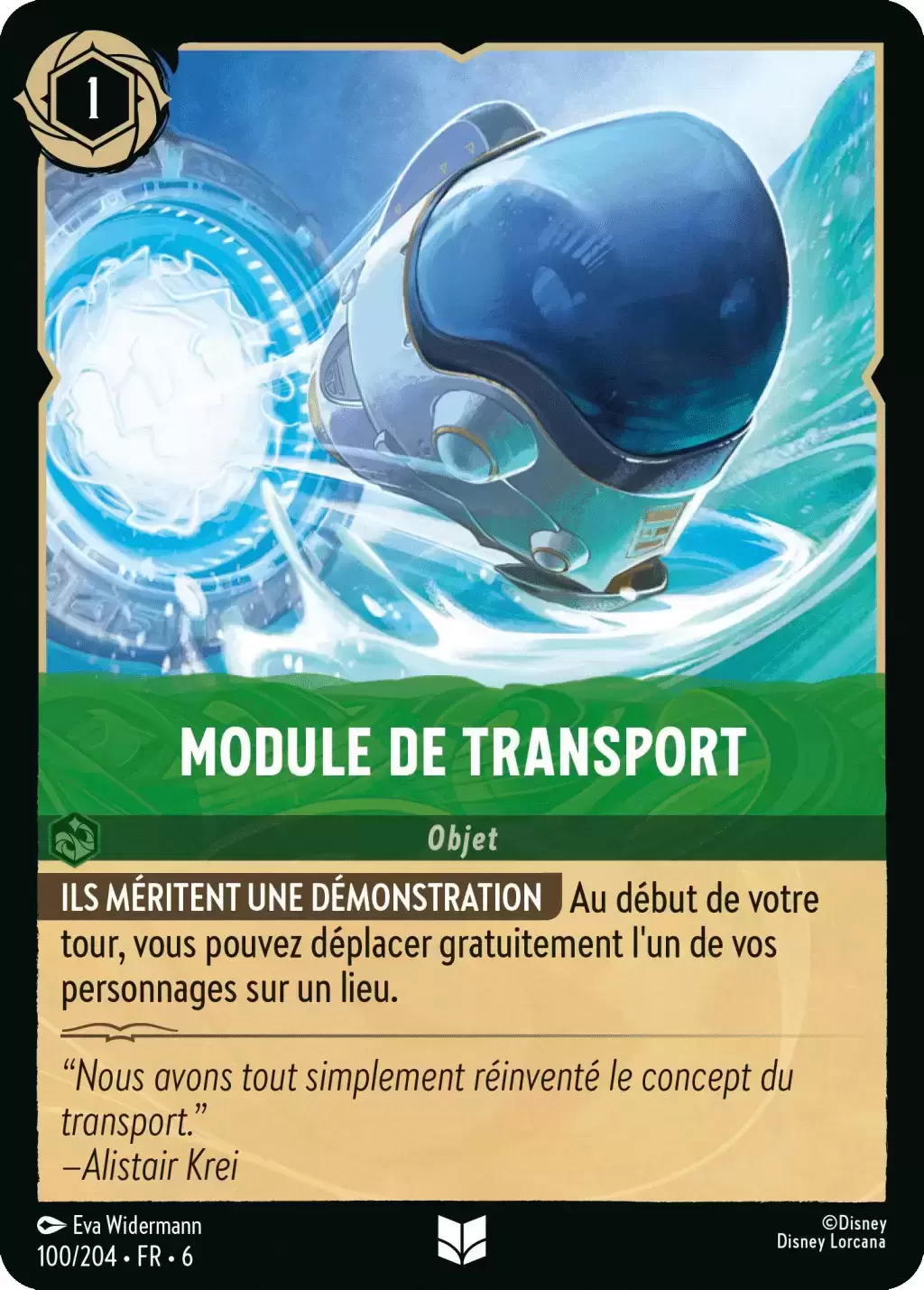 La Mer Azurite - Chapitre 6 - Module de transport