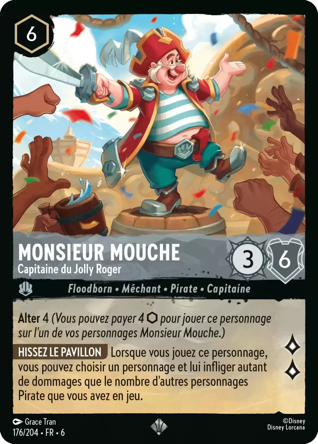 La Mer Azurite - Chapitre 6 - Monsieur Mouche, Capitaine du Jolly Roger