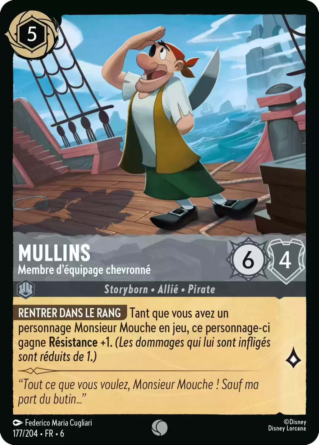 La Mer Azurite - Chapitre 6 - Mullins, Membre d\'équipage chevronné