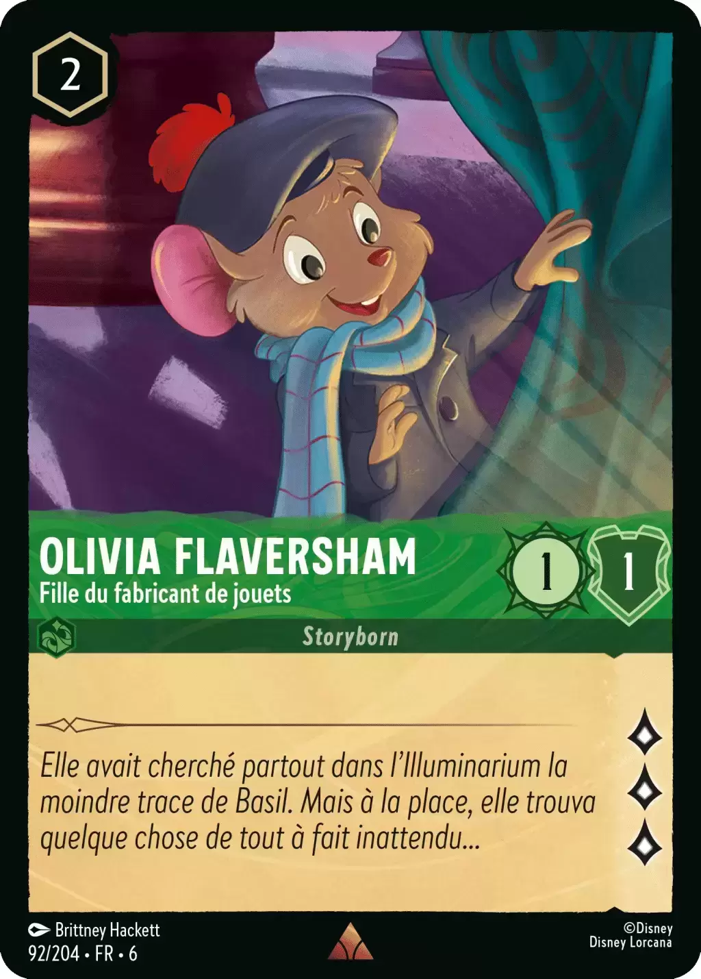 La Mer Azurite - Chapitre 6 - Olivia Flaversham, Fille du fabricant de jouets