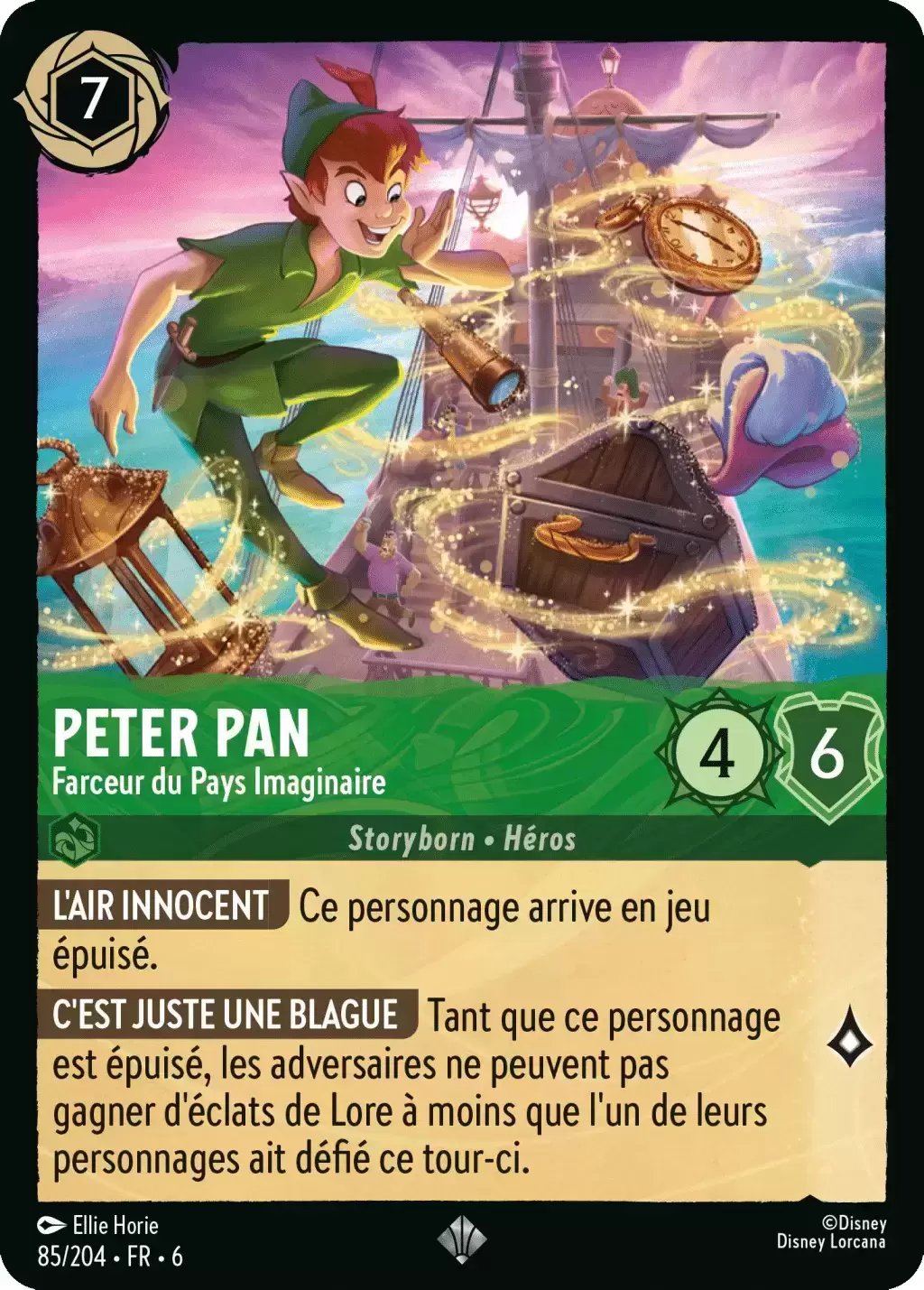 La Mer Azurite - Chapitre 6 - Peter Pan, Farceur du Pays Imaginaire