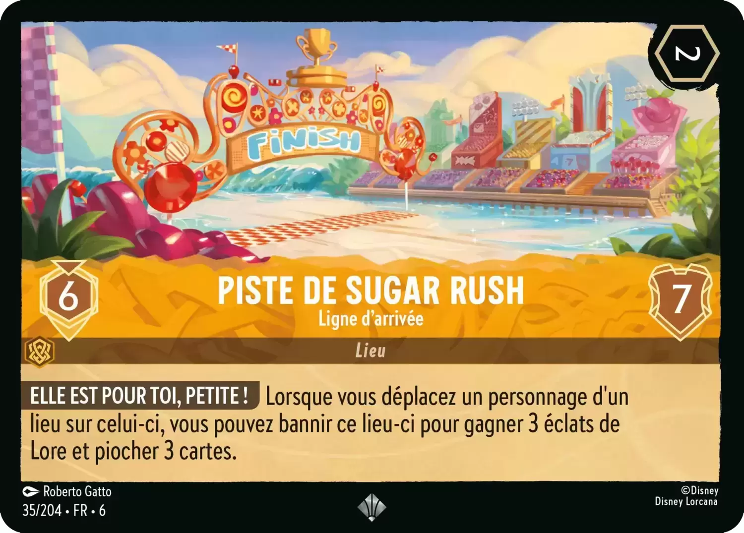 La Mer Azurite - Chapitre 6 - Piste de Sugar Rush, Ligne d\'arrivée