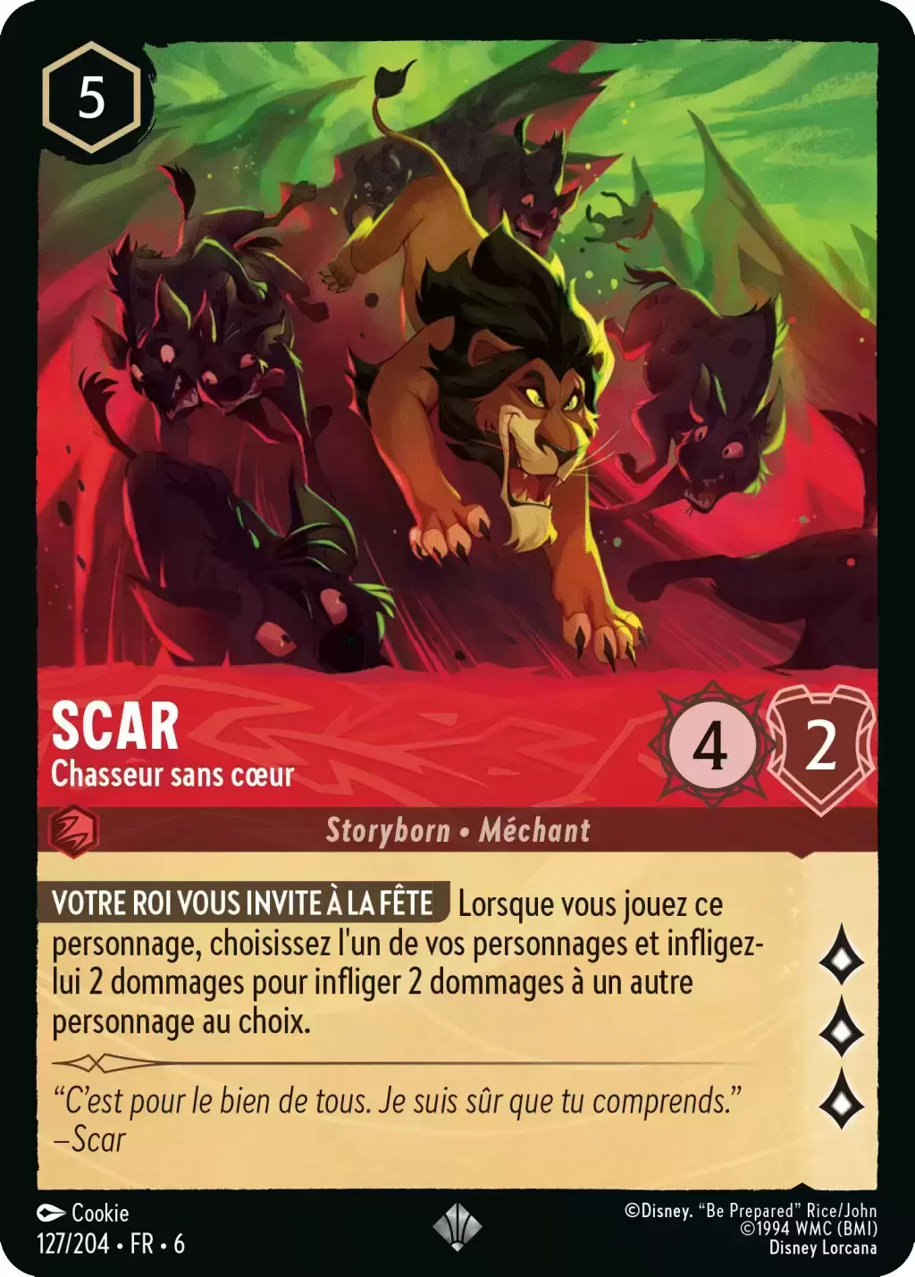La Mer Azurite - Chapitre 6 - Scar, Chasseur sans coeur