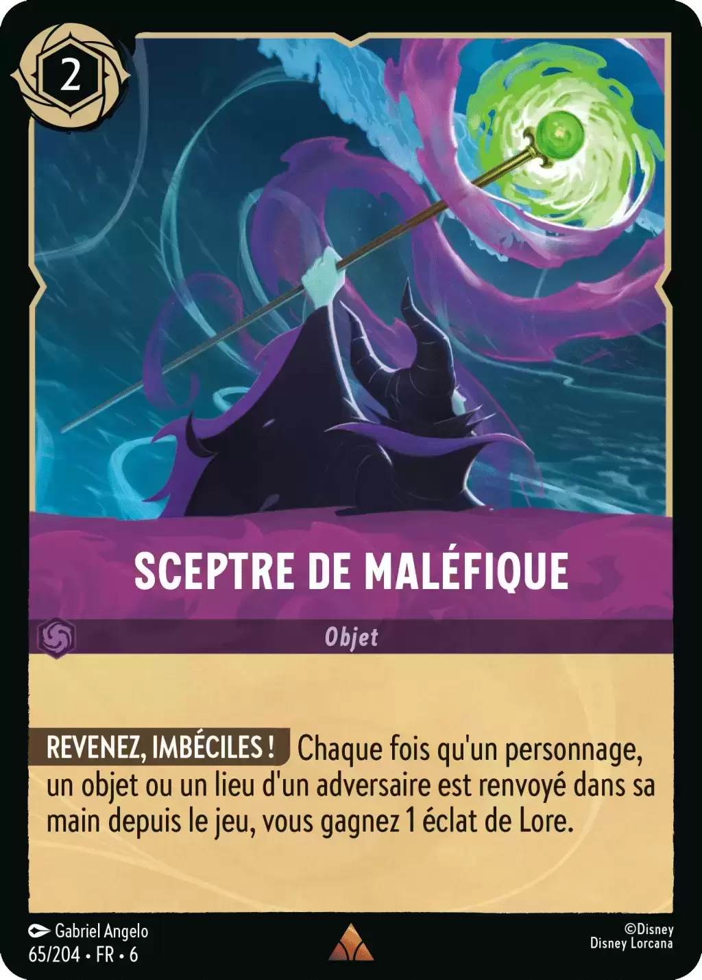 La Mer Azurite - Chapitre 6 - Sceptre de Maléfique