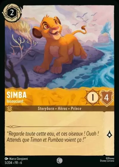 La Mer Azurite - Chapitre 6 - Simba, Insouciant