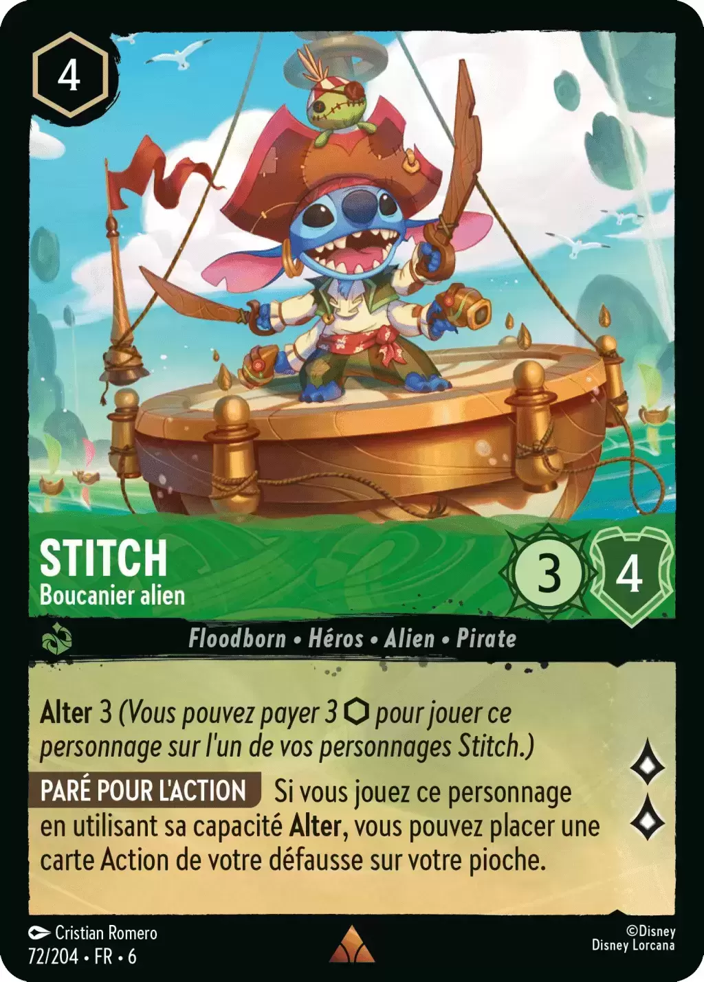 La Mer Azurite - Chapitre 6 - Stitch, Boucanier alien
