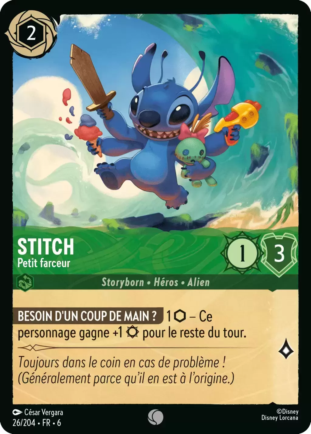 La Mer Azurite - Chapitre 6 - Stitch, Petit farceur