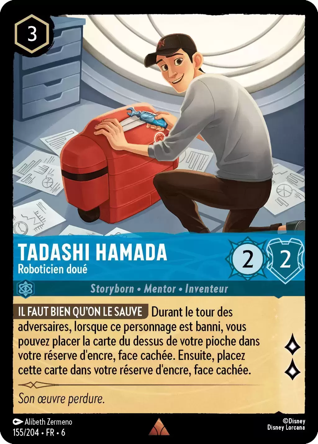 La Mer Azurite - Chapitre 6 - Tadashi Hamada, Roboticien doué